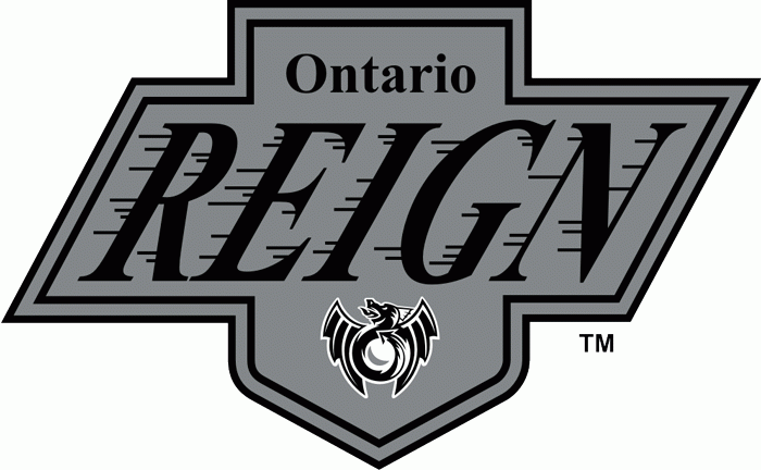 ontario reign 2009 misc logo iron on transfers for clothing